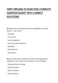 WSET DIPLOMA D1 EXAM 2026 COMPLETE QUESTION DIGEST WITH CORRECT SOLUTIONS