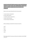 NR 546 Final Practice Exam Psychopharmacology Questions and Answers LATEST AND Comprehensive Exam Preparation Material