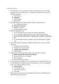 Chamberlain University NR 602&colon; 602 Final Exam Study Questions on Women's Health Issues &vert; Correct answers 2026