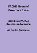 FACHE Board of Governors Exam PDF &ndash; Study Guide&comma; Questions & Exam Prep