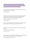 WGU D116 Unit 6 OA Review Exam Pharmacology and Therapeutics Questions and Answers LATEST UPDATE & Comprehensive Study Material