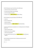 Chamberlain University NR 602&colon; BOMI FINAL EXAM 100&plus; QUESTIONS & CORRECT ANSWERS 2026