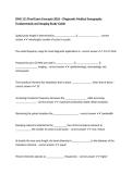 DMS 111 Final Exam Concepts 2026 &ndash; Diagnostic Medical Sonography Fundamentals and Imaging Study Guide