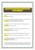 ATI Pediatric Nursing Proctored Exam 2026&sol;2027 &ndash; Questions and Answers for A&plus; Grade Preparation
