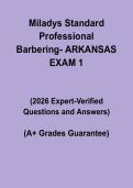 Milady Standard Professional Barbering Arkansas Exam 1 PDF &ndash; Study Guide & Prep
