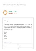 GMAT Practice Tests Questions with Verified Solutions