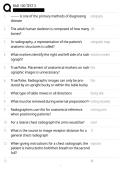 RAD 100 TEST 3 - INTRO TO RADIOGRAPHY &vert; QUESTIONS AND ANSWERS &vert; 2026 UPDATE &vert; WITH COMPLETE SOLUTIONS&period;
