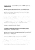 DMS 206 Test 2 2026 &ndash; Advanced Diagnostic Medical Sonography Concepts and Imaging Study Guide