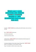 NR446 exam 1 review QUESTIONS AND VERIFIED CORRECT ANSWERS GRADED A&plus; LATEST&period;docx