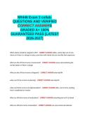 NR446 Exam 3 collab QUESTIONS AND VERIFIED CORRECT ANSWERS GRADED A&plus; LATEST&period;docx