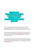 NR446 Exam 3 QUESTIONS AND VERIFIED CORRECT ANSWERS GRADED A&plus; LATEST&period;docx