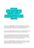   NR 446 Exam&semi;NR446- Collaborative Exam 2&semi;NR 446 ATI FINAL&semi;NR446 Exam 3 collab&semi;NR 446 Exam&semi;NR446- Collaborative Exam 2 &semi;Final exam collaboration leadership NR446 QUESTIONS AND VERIFIED CORRECT ANSWERS GRADED A&plus; LATEST&period;