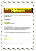 CHC Practice Test 2026&sol;2027 &ndash; Questions and Answers for A&plus; Grade Preparation
