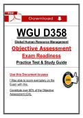 WGU D358 HR Management OA &lpar;PDF&rpar; &vert; &lbrack;2026&rsqb; Exam Questions &vert; Study Guide