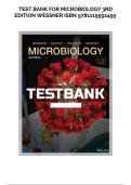 Complete Test Bank for Microbiology &ndash; 3rd Edition by Dave Wessner&comma; Christine Dupont&comma; Trevor Charles & Josh Neufeld &vert; All Chapters &vert; Verified Questions & Answers &lpar;2026&rpar;