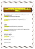CPXP Exam &lpar;Certified Patient Experience Professional&rpar; 2026&sol;2027 &ndash; Questions and Answers for A&plus; Grade Preparation