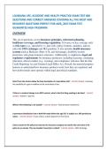 LOUISIANA LIFE&comma; ACCIDENT AND HEALTH PRACTICE EXAM TEST 800  QUESTIONS AND CORRECT ANSWERS COVERING ALL THE MOST AND  RECURENT QUESTIONS PERFECT FOR 2026&lowbar;2027 EXAM TEST  GUARANTEE HIGH PASSMARK