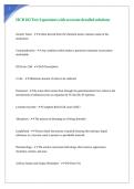 HCB 102 Test 3 questions with accurate detailed solutions 