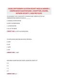 CSC602 CRYPTOGRAPHY & SYSTEM SECURITY MCQS & ANSWERS &vert; COMPREHENSIVE QUESTION BANK &vert; ENCRYPTION&comma; HASHING&comma; NETWORK SECURITY &vert; EXAM PREP GUIDE