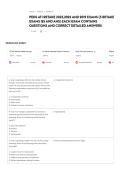 PEDS ATI RETAKE 2023&comma;2022 AND 2019 EXAMS &lpar;3 RETAKE EXAMS QS AND ANS&rpar; EACH EXAM CONTAINS QUESTIONS AND CORRECT DETAILED ANSWERS &period;