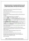 TEXES LIFE SCIENCE 7-12 CERTIFICATION EXAM &vert; TOP SCORES MADE SIMPLE &vert; TRUSTED TEST SOLUTIONS&excl;