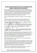 SCIENCE 7TH-12TH PRACTICE TEST &vert; TOP SCORES MADE SIMPLE &vert; TRUSTED TEST SOLUTIONS&excl;