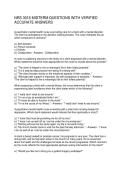NRS 3016 MIDTERM QUESTIONS WITH VERIFIED ACCURATE ANSWERS
