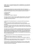 NRS 3016 2 QUESTIONS WITH VERIFIED ACCURATE ANSWERS