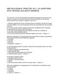 NRS 3016 EXAM -1 PRACTICE &lpar;CH&period;1-12&rpar; QUESTIONS WITH VERIFIED ACCURATE ANSWERS