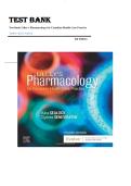 Lilley's Pharmacology for Canadian Health Care Practice 4th Edition by Kara Sealock Test Bank &vert;ISBN&colon; 9780323694803&vert; Guide A&plus;