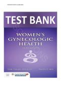 Women's Gynecologic Health 3rd Edition by Kerri Durnell Schuiling Test Bank &vert;ISBN&colon; 9781284076028&vert; Guide A&plus;