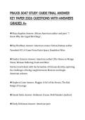PRAXIS 5047 STUDY GUIDE FINAL ANSWER KEY PAPER 2026 QUESTIONS WITH ANSWERS GRADED A&plus;