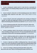 PN MED SURG PROCTORED ATI PN MEDICAL SURGICAL EXAM 2026-2027 ACTUAL EXAM