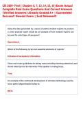 CJE 2600- Final &lpar; Chapters 6&comma; 7&comma; 13&comma; 14&comma; 15&comma; 16&rpar; Exam Actual  Complete Real Exam Questions And Correct Answers  &lpar;Verified Answers&rpar; Already Graded A&plus; &vert; Guaranteed  Success&excl;&excl; Newest Exam &vert; Just Released&excl;&excl; 