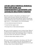 ATI RN ADULT MEDICAL SURGICAL  NGN TEST BANK 2026  COMPREHENSIVE QUESTIONS AND  ACCURATE SOLUTIONS VERIFIED