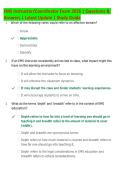 EMS Instructor&sol;Coordinator Exam 2026 &vert; Questions &  Answers &vert; Latest Update &vert; Study Guide