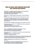 PUBH 201 EXAM 1 WITH COMPLETE SOLUTIONS 100&percnt; VERIFIED 2026 UPDATE&excl;&excl;