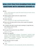WGU C949 PRACTICE EXAMINATION 2026 QUESTIONS WITH ANSWERS GRADED A&plus;