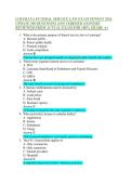 LOUISIANA FUNERAL SERVICE LAW EXAM NEWEST 2026  UPDATE 100 QUESTIONS AND VERIFIED ANSWERS  REVIEWED FROM ACTUAL EXAM FOR 100&percnt; GRADE A&plus;