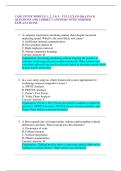 CASE STUDY MODULE 1&comma; 2&comma; 3 & 5 &ndash; FULL EXAM Q&A PACK QUESTIONS AND CORRECT ANSWERS WITH VERIFIED EXPLANATIONS&period;