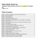 Solutions Manual for Principles of Auditing and Other Assurance Services 23rd Edition &ndash; Ray 2026 Update