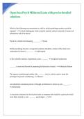 Open Stax Psych Midterm Exam with precise detailed solutions