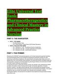 2026&sol;2027 Elite Pharmacotherapeutics & Clinical Assessment Test Bank &vert; AANP & ANCC Board Prep