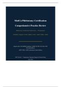 MedCa Phlebotomy Certification Q&A 100&percnt; Solved