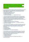WGU D488 Final Exam Test Bank &lpar;Latest Update 2026 &sol; 2027&rpar; Cybersecurity Architecture and Engineering Test Questions and Verified Answers &lpar;Graded A&plus;&rpar;