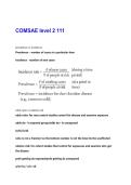 COMSAE level 2 111 Questions and Answers Best rated A&plus; Guaranteed Success Latest Update