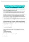 NSE 212 Midterm Exam Practice Questions with Accurate and Verified Answers&period; Graded A&plus;