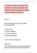 WI PHASE 3 EXAM 720 EXAM WITH  CORRECT ACTUAL QUESTIONS AND  CORRECTLY WELL DEFINED ANSWERS  LATEST ALREADY GRADED A&plus; 