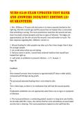 NURS 6540 Exam Updated Test Bank and Answers 2026&sol;2027 Edition &lpar;A&plus; Guaranteed&rpar;