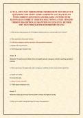 ACTUAL DMV TEST FIREFIGHTER ENDORSEMENT TEST PRACTICE QUESTIONS AND STUDY GUIDE COMPLETE ACCURATE EXAM WITH CURRENT QUESTIONS AND RELIABLE ANSWERS WITH RATIONALES &lpar;CORRECT VERIFIED SOLUTIONS&rpar; LATEST UPDATED VERSION 2026 EDITION &vert;GUARANTEED SUCCESS &vert;FULL R